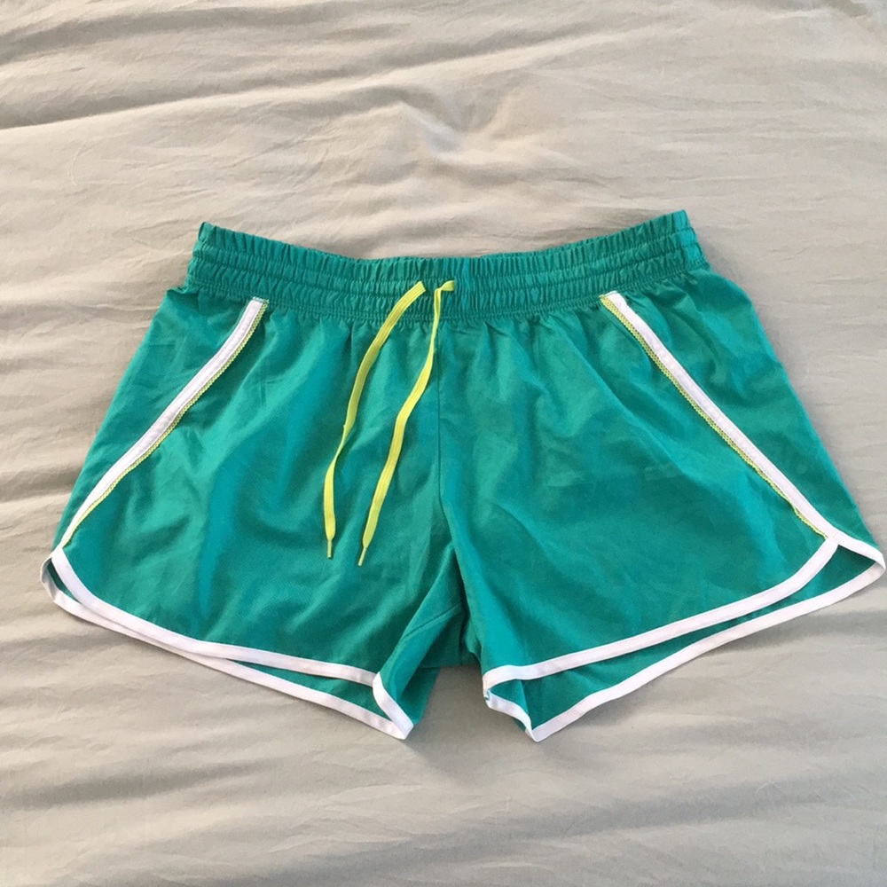 Shorts- Thin material teal shorts- Medium